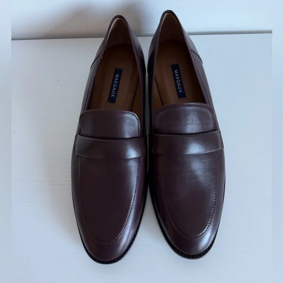 Margaux 40 Andie Burgundy Loafers - Picture 10 of 12